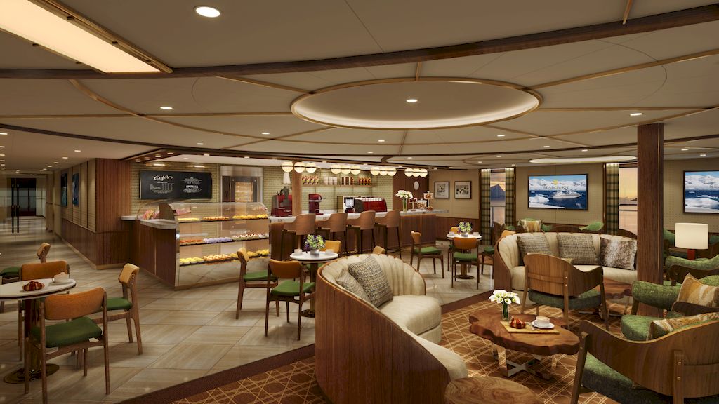 Seabourn Venture Square Cafe